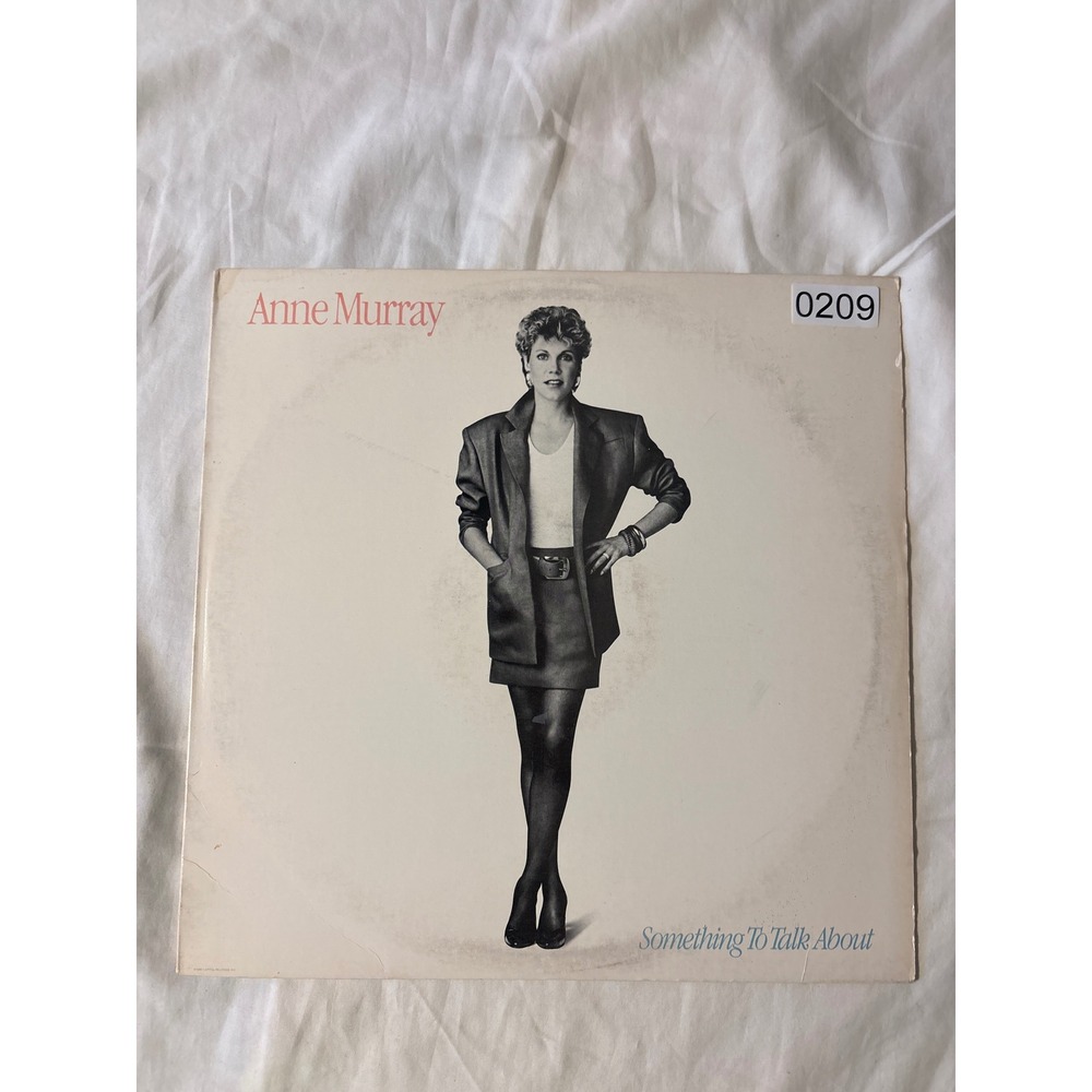 Anne Murray Something To Talk About Vinyl LP 12" Black Good 1986 Capitol Records